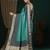Blue blue ethnic motifs woven design zari  georgette kanjeevaram saree
