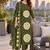 women printed regular  cotton kurta with trousers & with dupatta