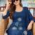 women ethnic motifs embroidered regular thread work  cotton kurta with trousers & with