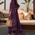 women ethnic motifs printed regular  silk kurta with trousers & with dupatta
