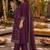 women embroidered regular thread work kurta set