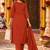 women floral embroidered regular  cotton kurta with palazzos & with dupatta