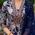 women floral printed a-line kurta with trousers & dupatta