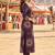 women ethnic motifs printed regular  cotton kurta with trousers & with dupatta