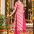 women printed regular sequinned chanderi silk kurta with trousers & dupatta