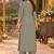 women ethnic motifs embroidered regular thread work kurta with palazzos & with dupatta