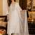 women ethnic embroidered chanderi cotton kurta with trousers & dupatta