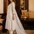 women ethnic embroidered chanderi cotton kurta with trousers & dupatta