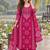 women ethnic motifs printed regular  cotton kurta with palazzos & with dupatta