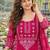 women ethnic motifs printed regular  cotton kurta with palazzos & with dupatta