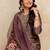 women embroidered regular kurta with palazzos & with dupatta