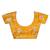 Yellow yellow bandhani printed zari  georgette leheriya saree