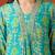 women ethnic motifs embroidered mirror work kurta with trousers & with dupatta