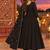 women ethnic motifs empire mirror work kurta with trousers & with dupatta