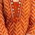 women printed regular mirror work  cotton kurta with trousers & with dupatta