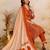 women printed regular mirror work  cotton kurta with trousers & with dupatta