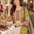 women ethnic motifs printed regular  cotton kurta with trousers & with dupatta