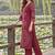 women ethnic motifs printed regular mirror work  cotton kurta with palazzos & with dupatta