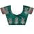 Green embellished sequinned saree