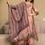women ethnic motifs embroidered regular thread work kurta with palazzos & with dupatta