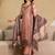 women ethnic motifs embroidered regular thread work kurta with palazzos & with dupatta