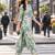 women printed regular  cotton kurta with trousers