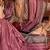 Mauve ethnic motifs zari banarasi saree