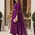 women ethnic empire thread work chanderi cotton kurta with trousers & with