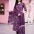 women floral printed regular  cotton kurta with trousers & with dupatta