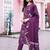women floral printed regular  cotton kurta with trousers & with dupatta