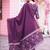 women floral printed regular  cotton kurta with trousers & with dupatta