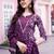 women floral printed regular  cotton kurta with trousers & with dupatta