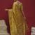 Yellow woven design zari linen blend handloom banarasi saree
