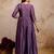 women ethnic motifs embroidered empire  silk kurta with trousers & with dupatta