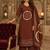 women ethnic motifs printed regular  cotton kurta with palazzos & with dupatta
