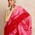 Red tie and dye  cotton saree