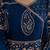 women ethnic motifs printed angrakha  cotton kurta with trousers & with dupatta