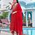 bandhani printed zari round neck a-line kurta with trousers & dupatta