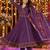women ethnic motifs printed angrakha  cotton kurta with trousers & with dupatta