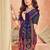 Multicolor ethnic motifs brasso saree