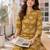 women floral printed regular  cotton kurta with palazzos