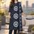 women ethnic printed regular  cotton kurta with trousers with dupatta