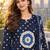 women ethnic printed regular  cotton kurta with trousers with dupatta