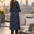 women ethnic printed regular  cotton kurta with trousers with dupatta