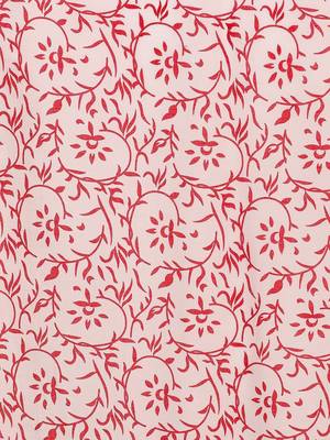 Pink batik  linen handloom saree 4