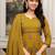 women ethnic motifs printed  cotton kurta with trousers & with dupatta