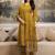 women ethnic motifs printed  cotton kurta with trousers & with dupatta