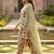 women floral printed regular mirror work kurta with patiala & with dupatta