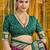 Maroon ethnic motifs zari silk blend handloom sambalpuri saree
