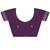 Purple ethnic motifs zari satin designer saree